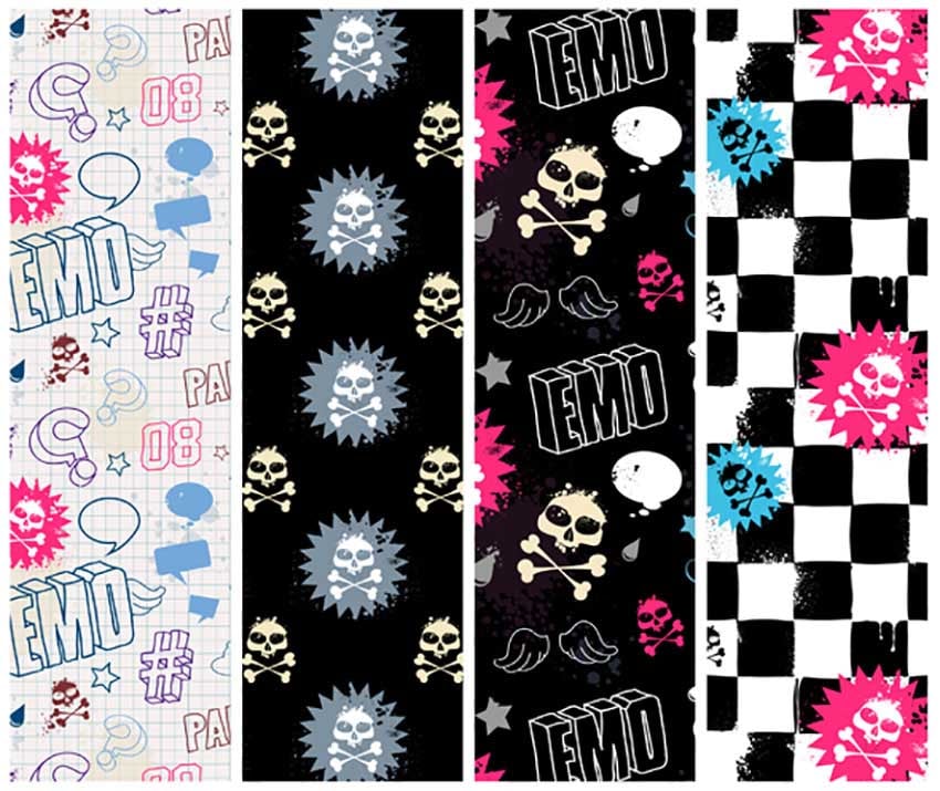 2000s Graphic Design From the Y2K Aesthetic to Glitter Text and Emo